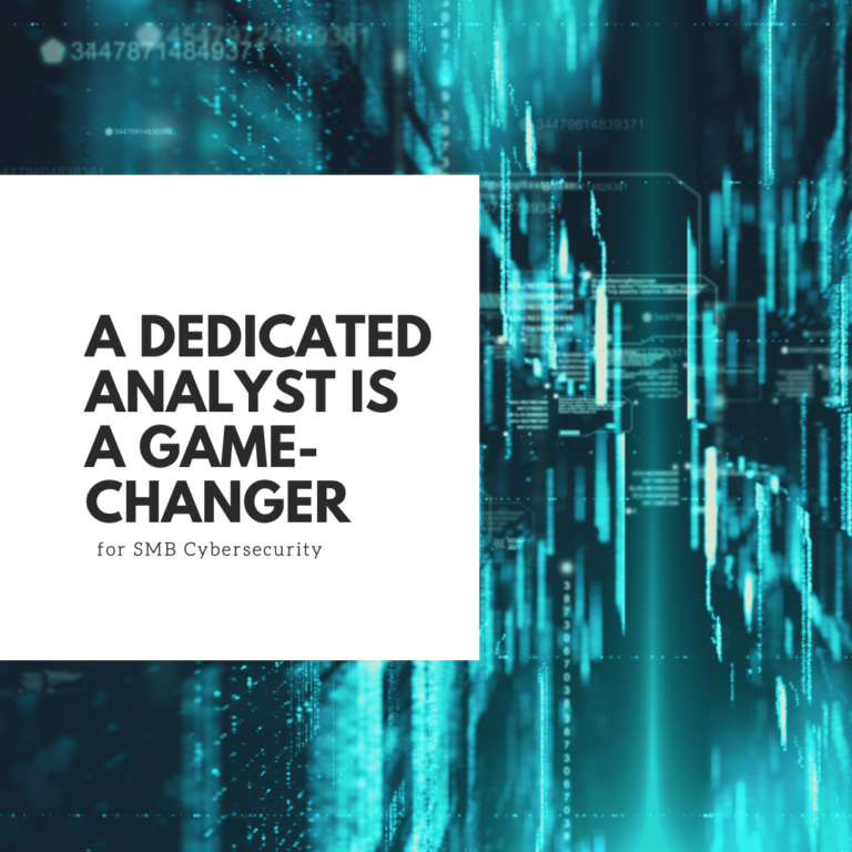 Why Having a Dedicated Analyst is a Game-Changer for SMB Cyber security