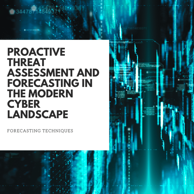 Proactive Threat Assessment and Forecasting in the Modern Cyber Landscape